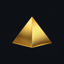Golden Pyramid Icon